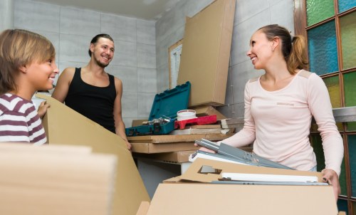 Commercial moving team planning an office relocation in Dulwich