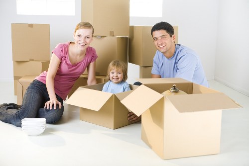 Furniture protection and transport preparation for a Dulwich move