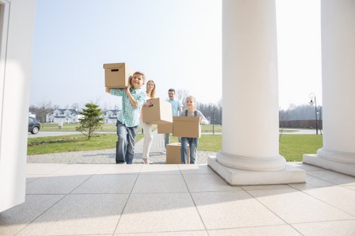 Dulwich removals experts handling furniture with care