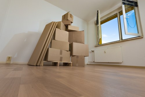 Professional packing support for a Dulwich home move