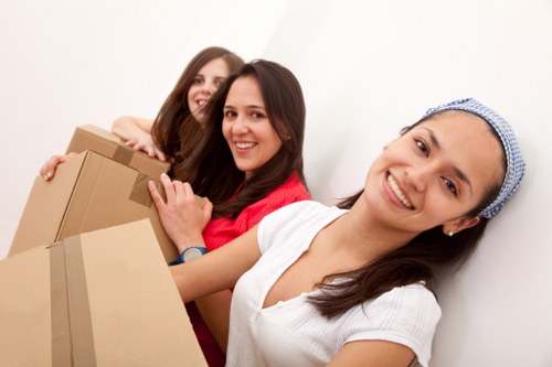 Local removals team handling a same-day move in Dulwich residential streets