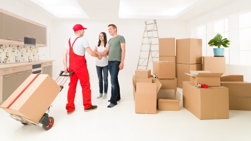 Charity donation of reusable furniture from a house clearance