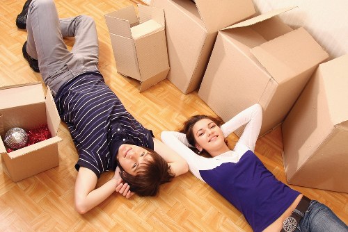 Moving truck used for house and office transport in Dulwich